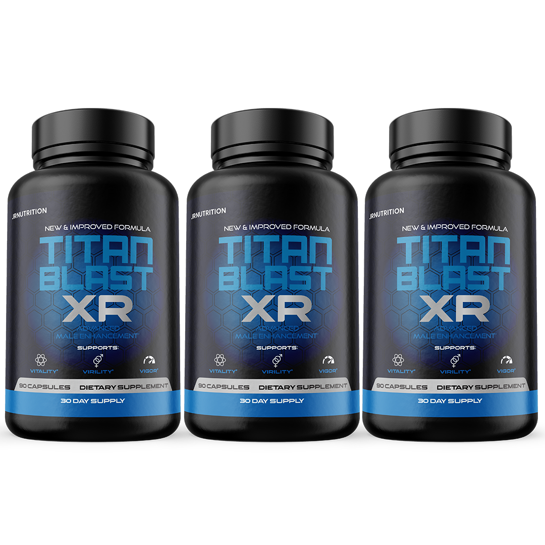 Titan Blast XR Advanced Male Enhancement - 3 Bottles